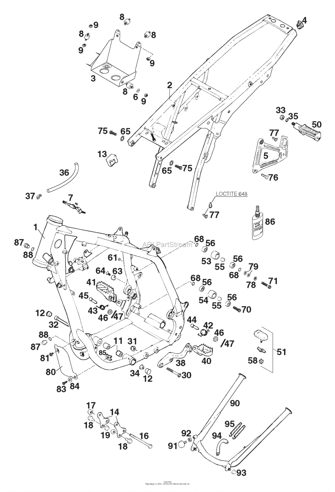 Frame, Sub Frame