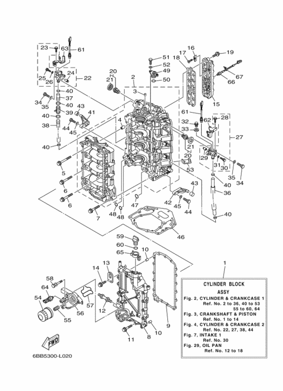 Cylinder & crankcase 1