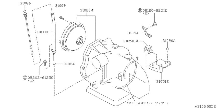 Auto transmission,transaxle & fitting