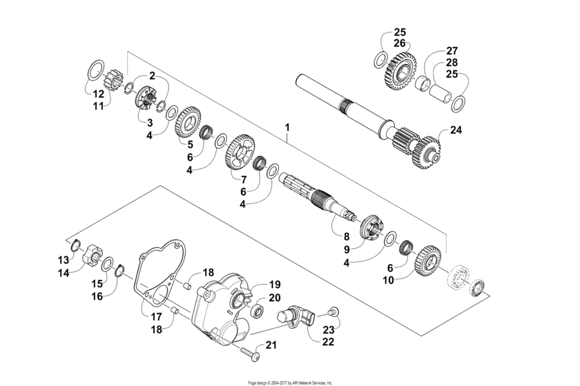 Secondary Transmission Assembly