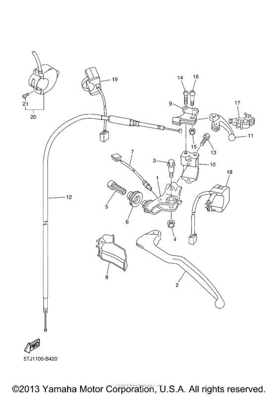 Handle switch & lever