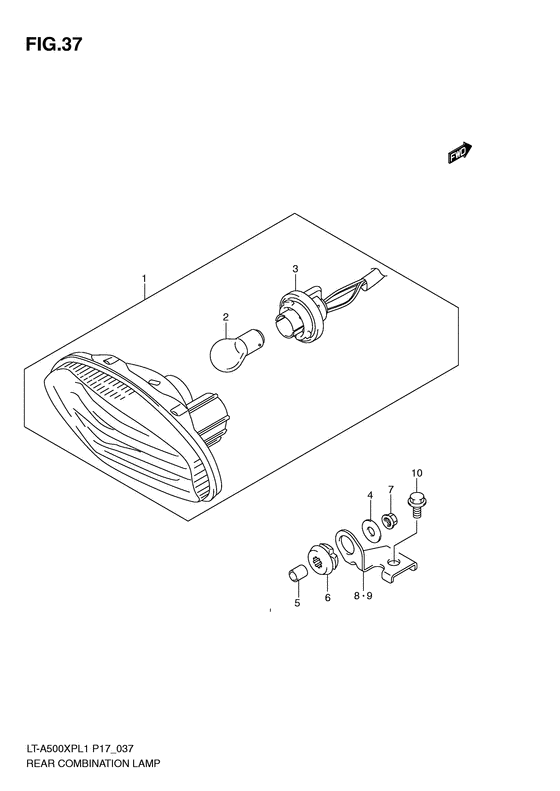 Rear combination lamp