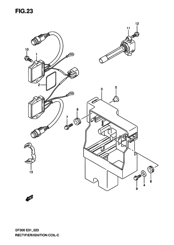Rectifier / ignition coil