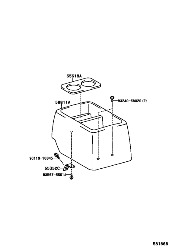 Console Box & Bracket