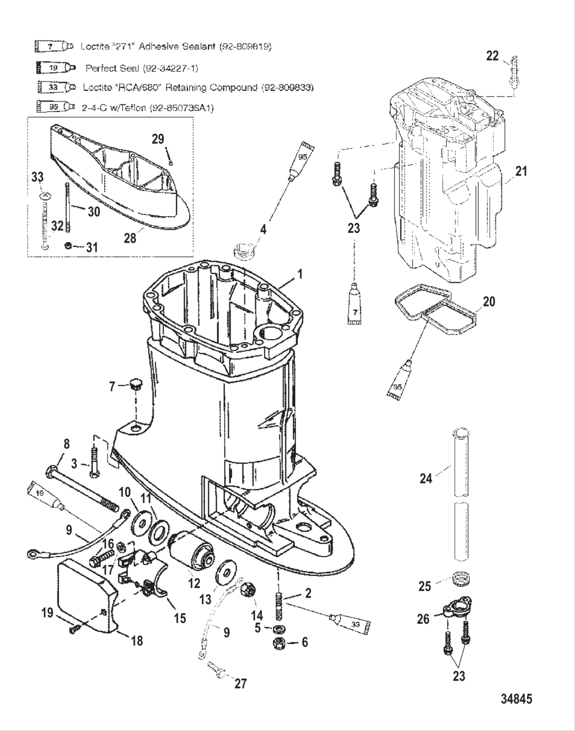 Driveshaft Housing And Exhaust Tube