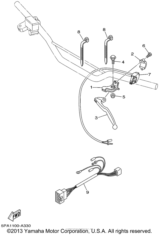 Handle switch & lever