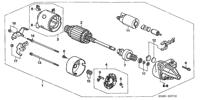 Starter motor