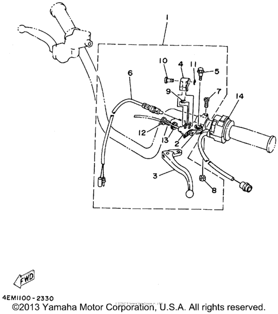 Handle switch & lever