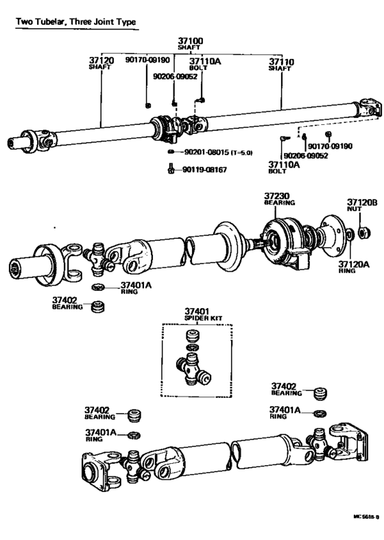 Propeller Shaft & Universal Joint
