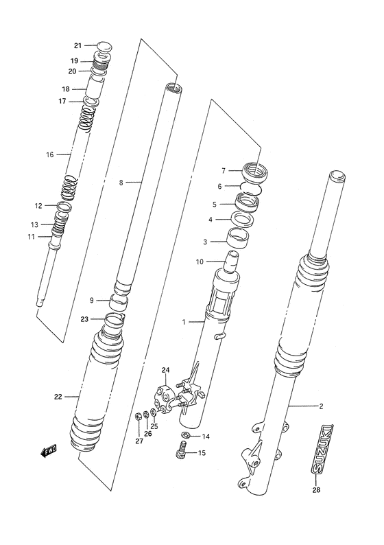 Front damper