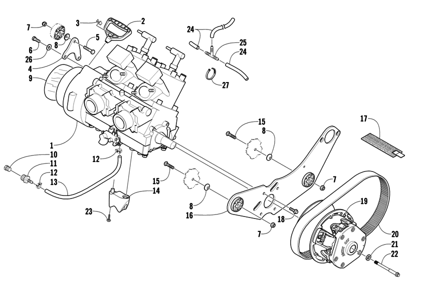 Engine And Related Parts