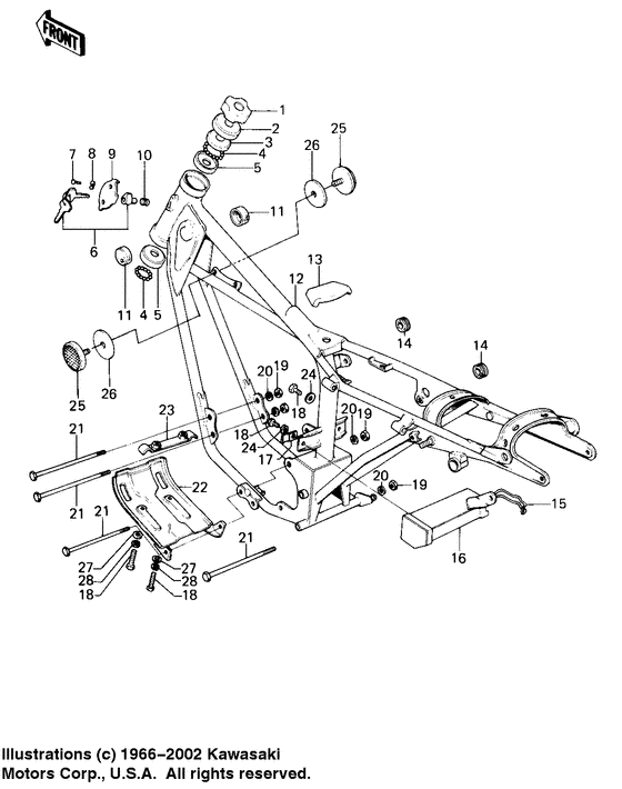 Frame/frame fittings
