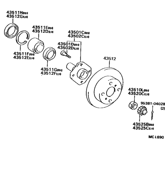 Front Axle Hub