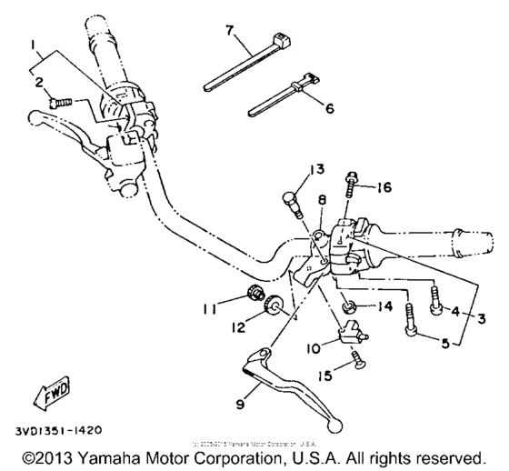 Handle switch & lever