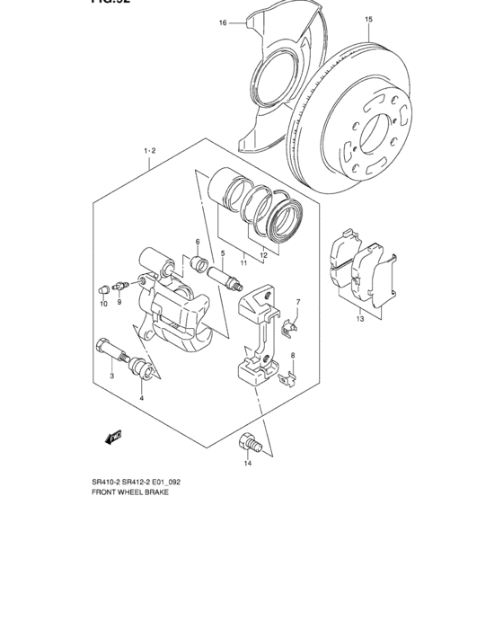 Front brake