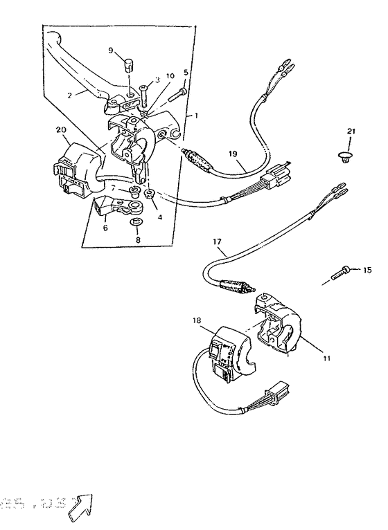 Handle switch & lever