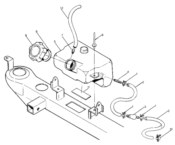 Oil tank assembly