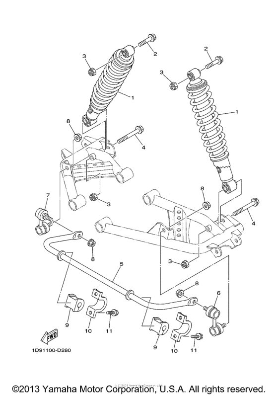 Rear suspension