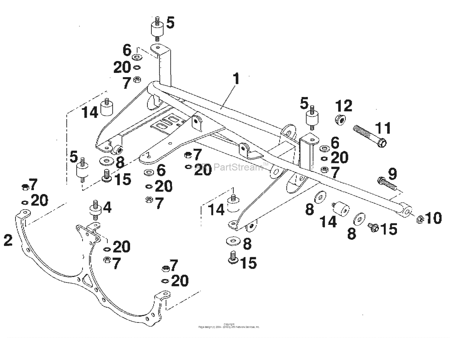 Head Light Support, Attachment