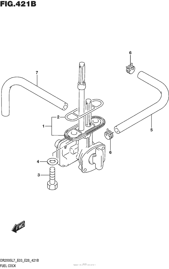 Fuel Cock (Dr200Sl7 E28)