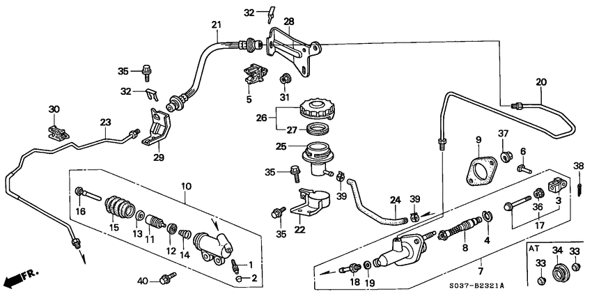 Clutch master cylinder