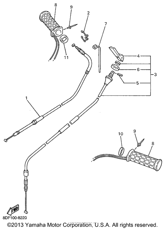 Control cable