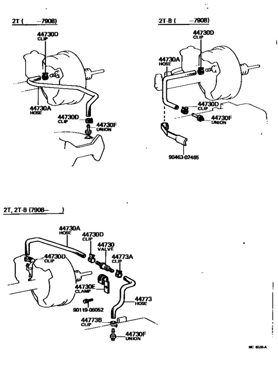 Brake Booster & Vacuum Tube