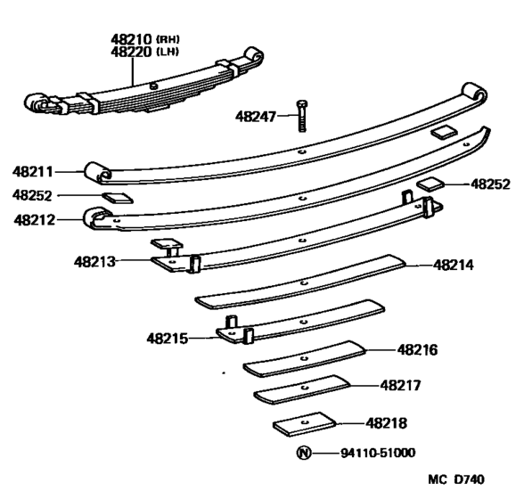 Rear Spring & Shock Absorber