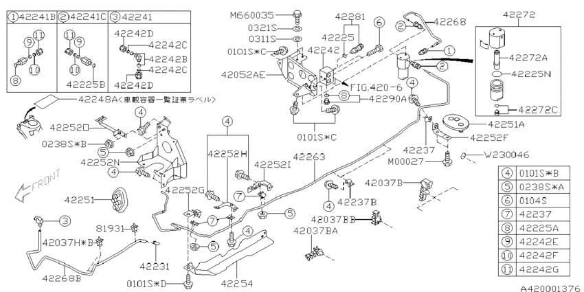Fuel piping