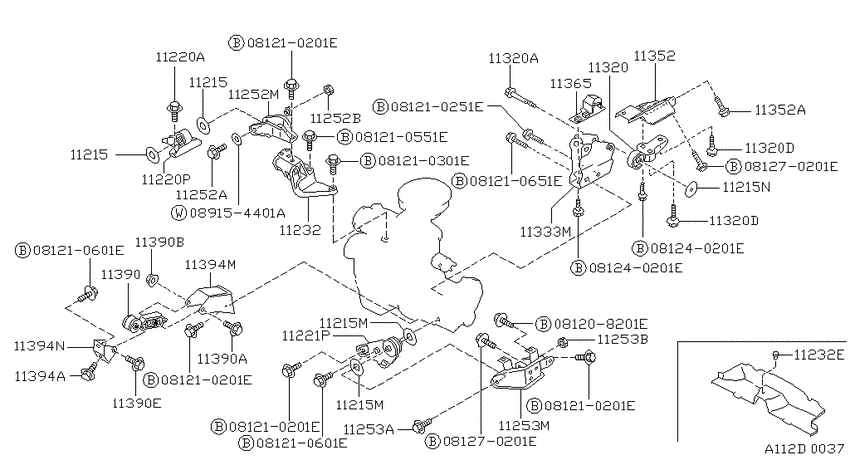 Engine & transmission   mounting