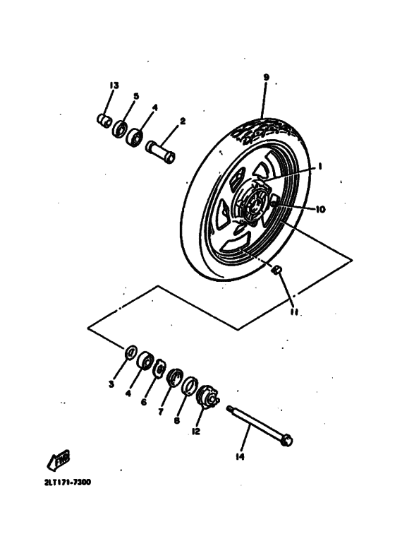 Front wheel