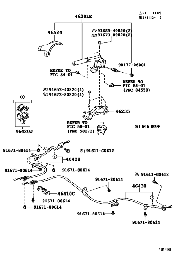 Parking Brake & Cable