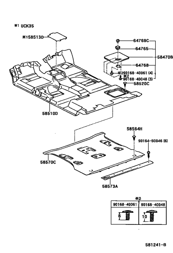 Floor Mat & Silencer Pad