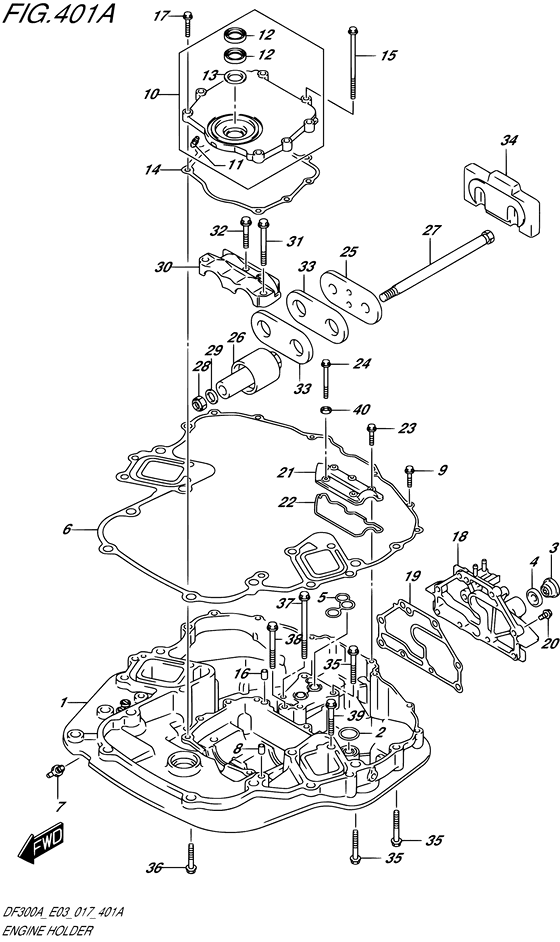 Engine holder