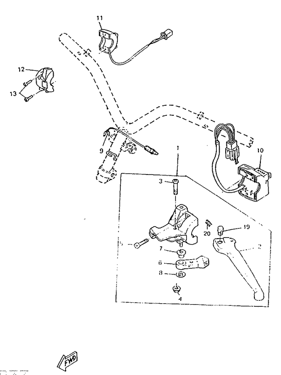 Handle switch & lever