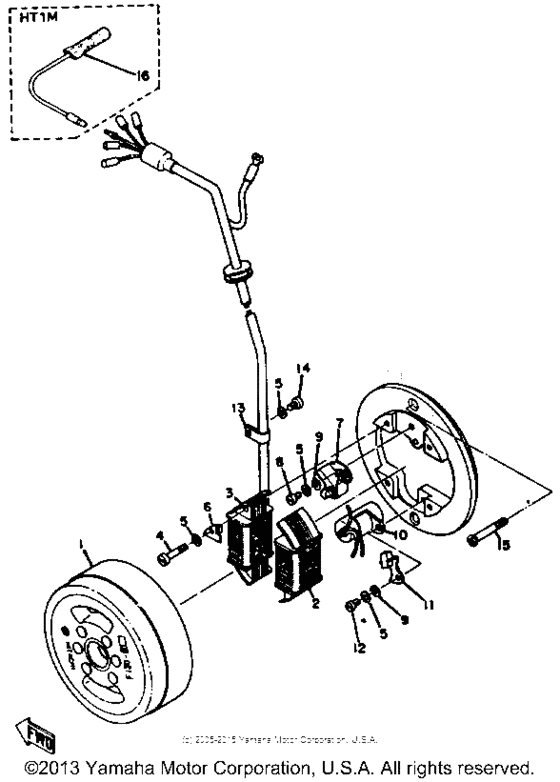 Flywheel & magneto