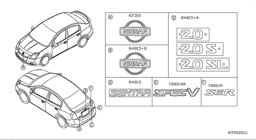 Emblem & name label