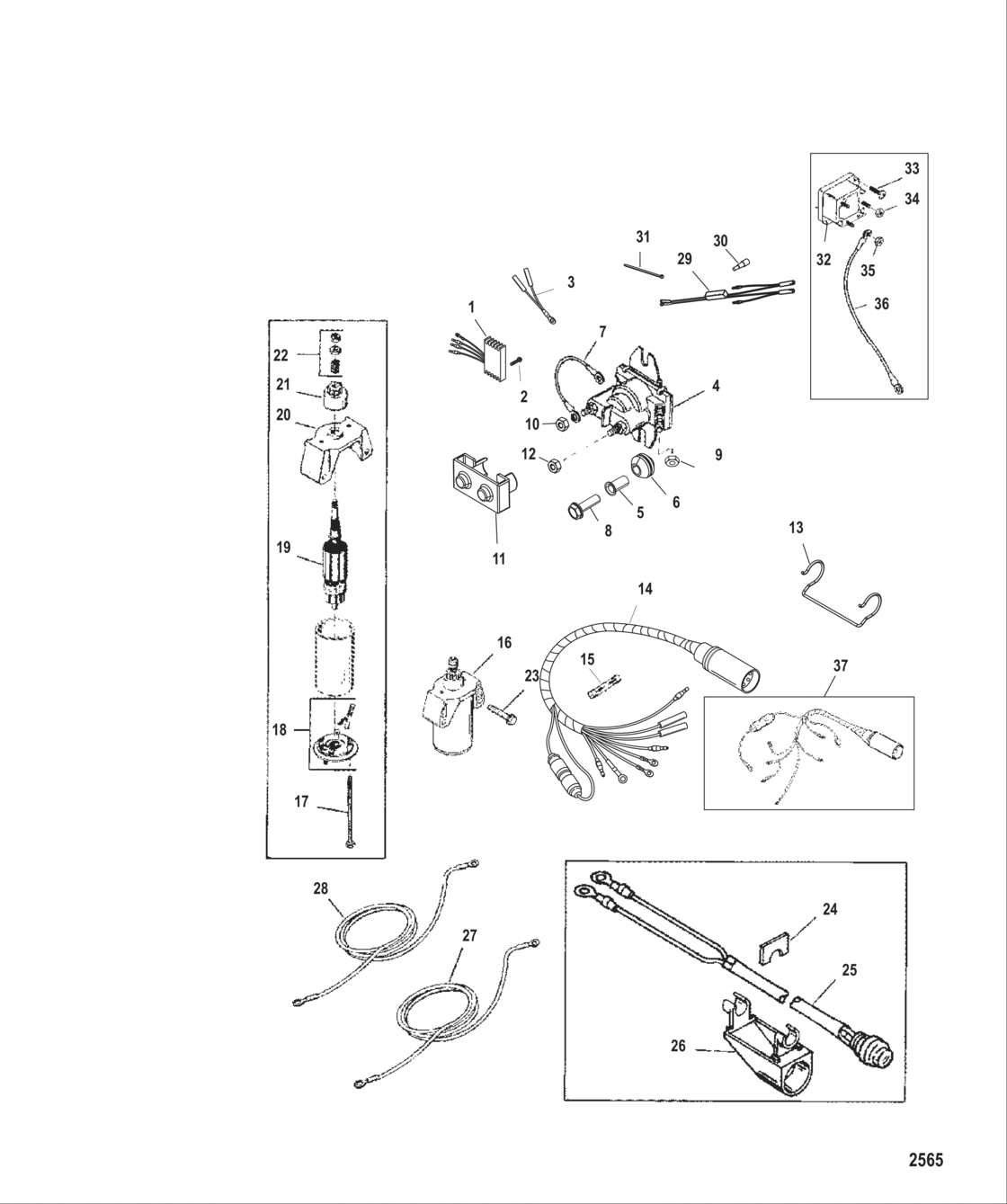 Electric Start Components