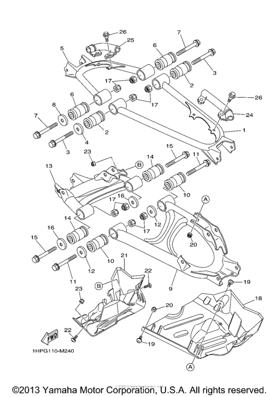 Rear arm & suspension