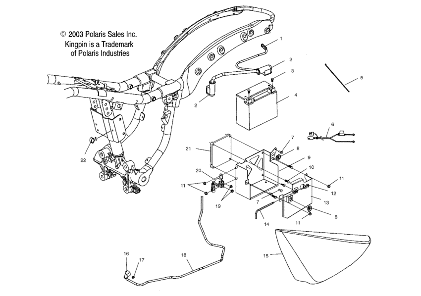Electrical, ecm/battery box/lh side cover