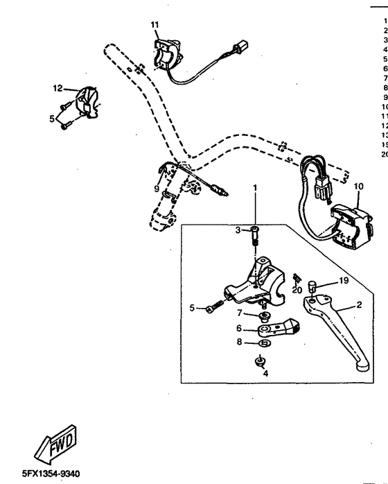 Handle switch & lever