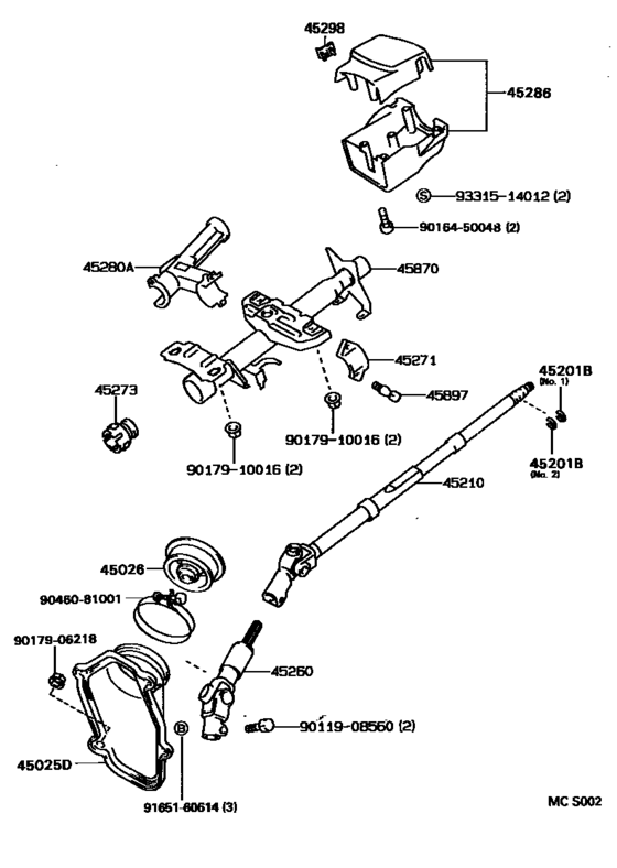 Steering Column & Shaft