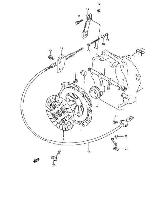 Mt clutch and clutch control