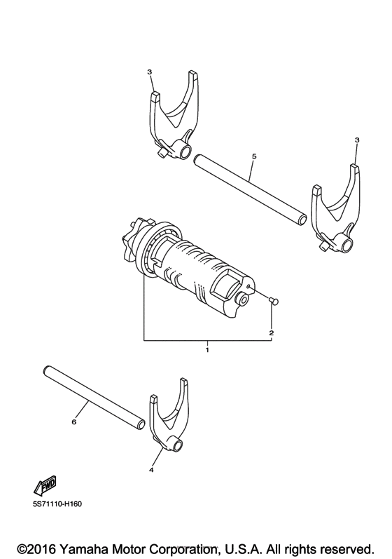Shift shaft