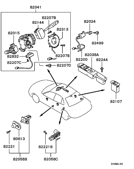 Switch & cigar lighter