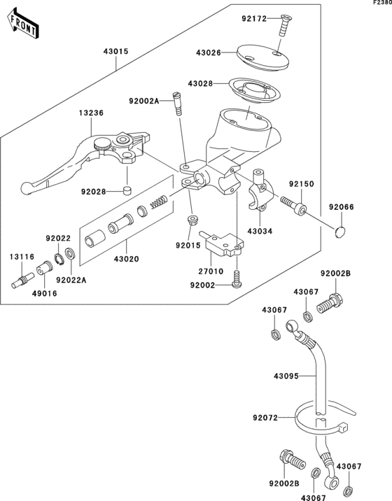 Clutch master cylinder