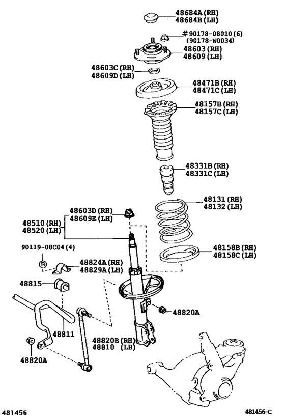 Front Spring & Shock Absorber