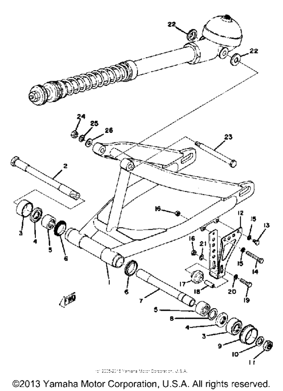 Rear arm & suspension