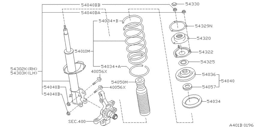 Front suspension
