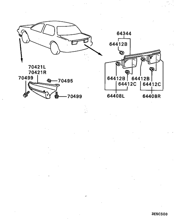 Rear garnish & moulding